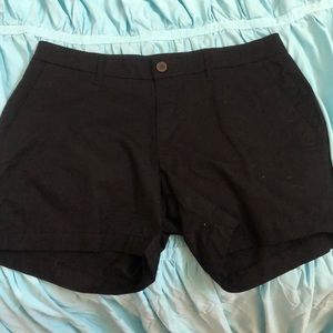 Black shorts